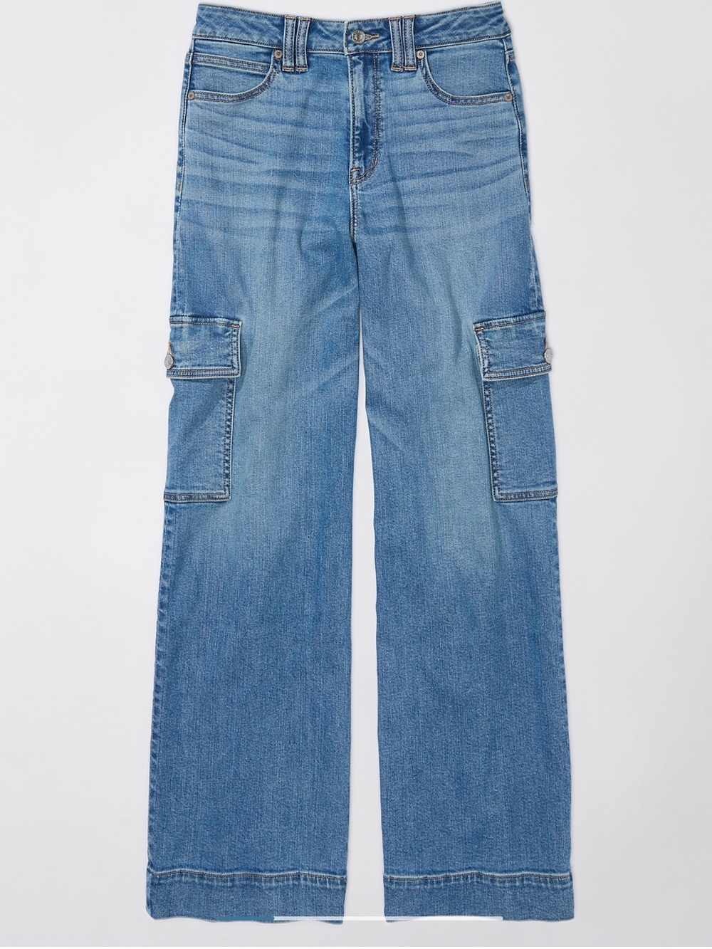 AE wide leg cargo jeans